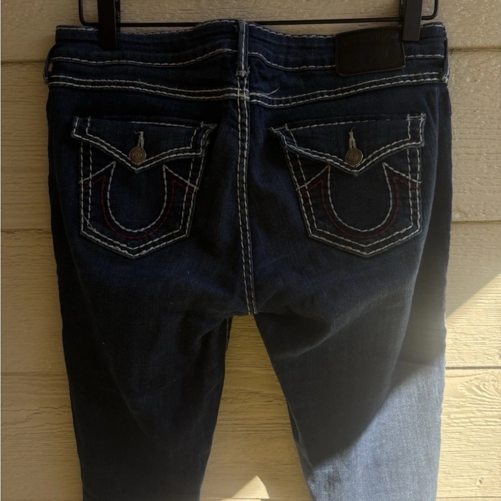 True Religion Women's Dark Blue skinny Jeans